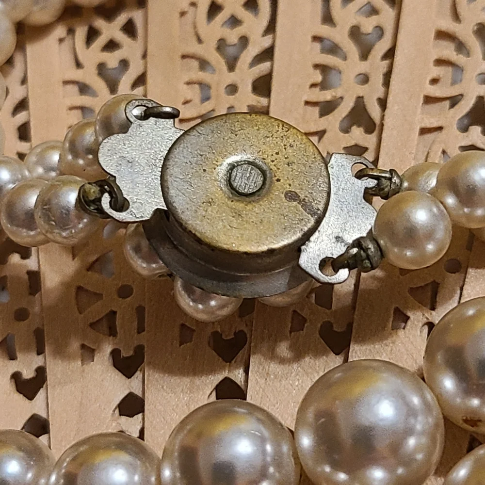 Elegant Pearl Necklace Unique Antique Pearls - Picture 3 of 7